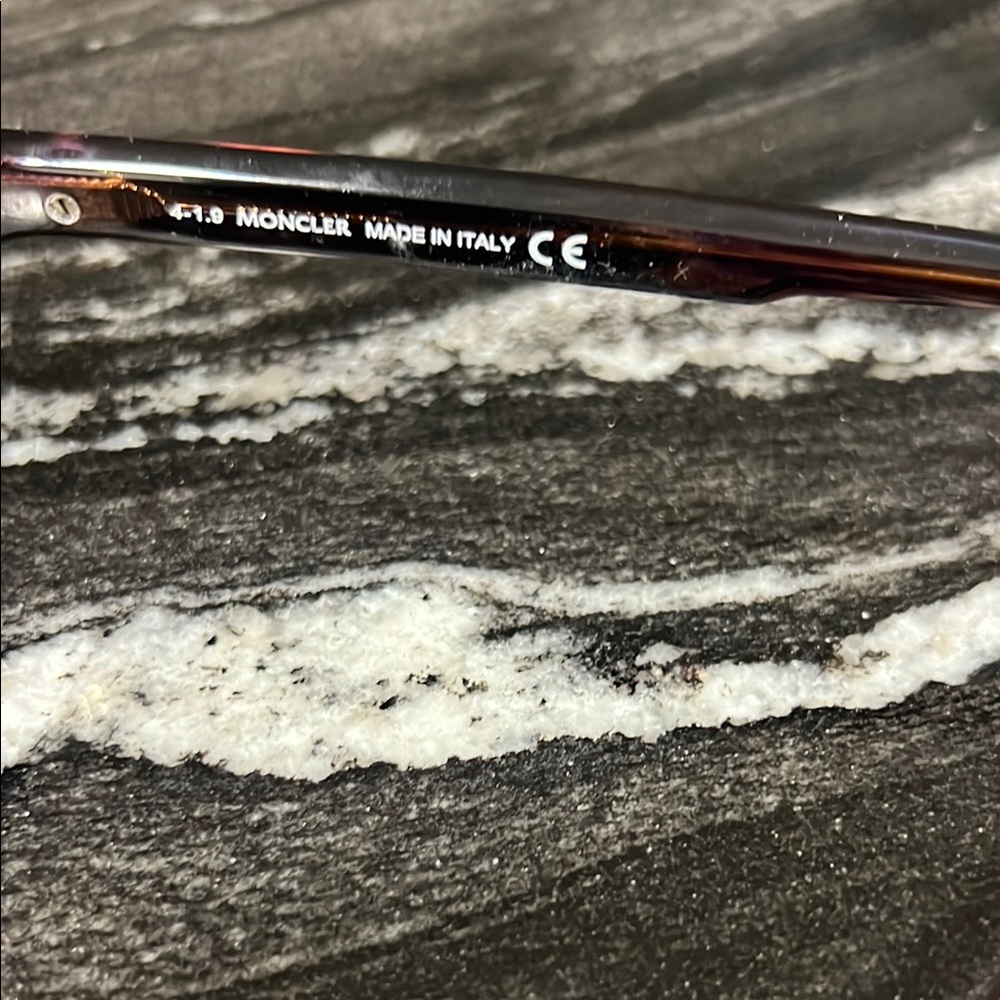 Moncler Brown Cat-Eye Glasses - Picture 3 of 4